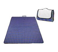 DQZRTUECA Coperta da picnic pieghevole stuoia da campeggio spiaggia all'aperto portatile multicolore dimensioni multiple(Blue,150x130)
