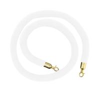 DQZRTUECA Corda di sostegno con anima in schiuma di sicurezza for il controllo della folla multicolore, diverse misure(White,Length 0.6M/2Ft/24In)