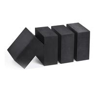 DQZRTUECA Cuscinetti antivibranti in gomma ammortizzanti for elettrodomestici, spessore 25 mm, misure multiple, confezione da 1-4 pezzi(50mm x 50mm)