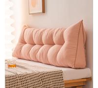 DQZRTUECA Cuscino a cuneo triangolare con supporto for la schiena e testiera for leggere a letto, diverse misure(1,200 * 45 * 15cm)