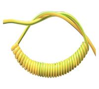 DQZRTUECA Filo telescopico a Molla, Cavo a Molla Cavo a Spirale Filo di Terra Filo Singolo 20/18/17/15/13/11/9/7AWG Cavo termoretraibile Filo di Rame Filo telescopico(Stretch 2 Meters 18awg 0.75mm2)