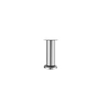 DQZRTUECA Gambe universali for mobili in metallo 4 pezzi, argento, sollevamento regolabile, allungabili, dimensioni multiple(12-18cm(4pcs))