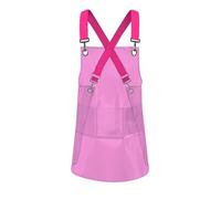 DQZRTUECA Grembiule in TPU trasparente multicolore regolabile for il negozio del salone della cucina domestica(Color8)