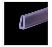 DQZRTUECA Guarnizione in Gomma a Forma di U, Protezione for Bordi, traslucida, 16,4 Piedi, Diverse Misure(7mm x 4mm)