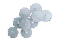 DQZRTUECA Ingranaggio cilindrico in plastica 0,5M 28T 15mm OD 3,8mm THk 2,5mm ID a Tenuta stagna Confezione da 10 Modello 282.5A