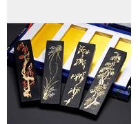 DQZRTUECA Lingotti, blocchi, strisce di inchiostro for calligrafia e pittura cinese con pennelli, forniture nere