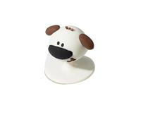 DQZRTUECA Maniglia for Sollevatore for Coperchio WC Portatile con Motivi a Forma di Cane da Pastore for Il Bagno di casa da Viaggio(01-Dog)