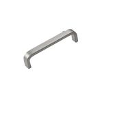 DQZRTUECA Maniglie per mobili da cucina, Maniglia for cassetto in lega di alluminio quadrata multicolore, diverse misure(Silver,160mm)