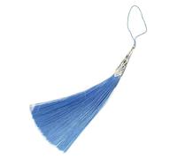 DQZRTUECA Mini nappa artigianale con passanti for spada cinese e segnalibro multicolore 20 cm fatta a mano(Blue)