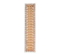 DQZRTUECA Mollette per Capelli da Donna, 2 Fermagli for Capelli Multicolori for Donna in Lega 6,2x1,4x1 cm(Yellow)