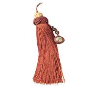 DQZRTUECA Nappa di spada cinese for spada Tai Chi Kung Fu Ambra/Nero/Marrone chiaro(Light Brown)