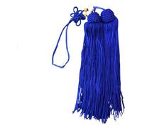 DQZRTUECA Nappa di spada cinese in seta con perline bianche e trasparenti for spada Tai Chi multicolore(Blue)