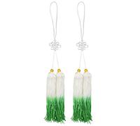 DQZRTUECA Nappa for spada Tai Chi 2 pezzi multicolore(Whitegreen)