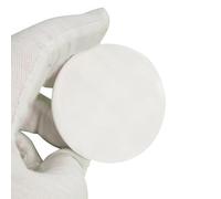 DQZRTUECA Piastra isolante rotonda in ceramica di allumina, diametro 50 mm, spessori multipli, 5 pezzi(Thickness:1mm)