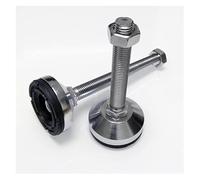 DQZRTUECA Piedini for mobili regolabili Coppe M10 M12 50-60mm Diametro 60-100mm Altezza Cuscinetto in gomma(D50xm10x60mm)