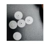 DQZRTUECA Pignone Albero in plastica a Doppio Strato, ingranaggio cilindrico 20102B 5 Pezzi, modulo 0,5, 10T, 20T, 2 mm, Attacco Largo