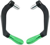 DQZRTUECA Protezione terminale di ricambio for leve freno e frizione del manubrio della motocicletta in lega di alluminio multicolore(Green)