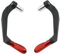 DQZRTUECA Protezione terminale di ricambio for leve freno e frizione del manubrio della motocicletta in lega di alluminio multicolore(Red)
