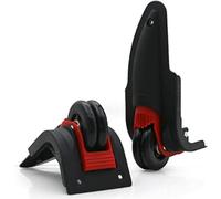 DQZRTUECA Ruote direzionali girevoli e silenziose di ricambio for valigie fai da te, confezione da 2, nere