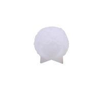 DQZRTUECA Stampo for candela in silicone a forma di palla di rosa for San Valentino, bianco, 40-90 mm(60mm)