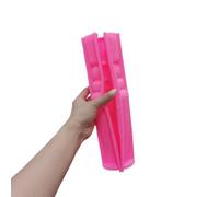 DQZRTUECA Stampo for candele in silicone 3 disegni a forma di colonna cilindrica a strisce 26,5 cm(B)