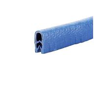 DQZRTUECA Striscia Protettiva in Gomma e Metallo a Forma di U, 3,28 Piedi, Multicolore, Multi-Dimensione(Blu,13mm x7mm)