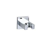 DQZRTUECA Supporto Doccia Regolabile a Parete for doccetta e Bidet, in Ottone Cromato, Filettatura G1 2(Type F No Outlet)