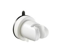 DQZRTUECA Supporto for Doccia Regolabile con Ventosa in ABS for soffione Doccia Portatile Multicolore(White)
