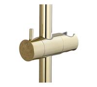 DQZRTUECA Supporto for soffione Doccia in Ottone, Barra Scorrevole Multicolore(Light Green)