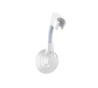 DQZRTUECA Supporto for soffione Doccia Regolabile da Parete, Portatile, Multicolore(White Shower Stand)