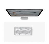 DQZRTUECA Tappetino for mouse da scrivania in pelle PU multicolore 60x30mm(WHITE)