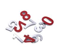 DQZRTUECA Targa autoadesiva 3D con numero for porta, hotel, appartamento, casa, strada, altezza 7 cm(3)