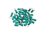 DQZRTUECA Terminale di giunzione femmina a forcella tipo Y, connettore for cavi elettrici a crimpare SV 24S, 1000 pezzi(Green)