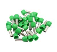 DQZRTUECA Terminali isolanti for tubi E10-12 10 mm2 Connettore for cavi e fili a crimpare 100 pezzi multicolore(Green)