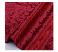 DQZRTUECA Tessuto for tappezzeria in Velluto Elasticizzato in 2 direzioni, Larghezza 150 cm, for Fai da Te, Multicolore, Diverse Misure(Red 13,1m)