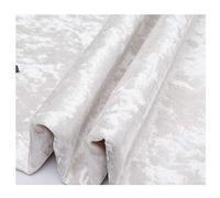 DQZRTUECA Tessuto for tappezzeria in Velluto Elasticizzato in 2 direzioni, Larghezza 150 cm, for Fai da Te, Multicolore, Diverse Misure(White 29,1m)