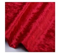 DQZRTUECA Tessuto in Velluto Elasticizzato in 2 direzioni, Larghezza 150 cm, for tappezzeria, Arredamento for la casa, Multicolore, Diverse Misure(Red 21,2m)
