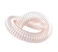 DQZRTUECA Tubo Flessibile in PU con Filo di Rame 1 m Trasparente 0,93 mm Parete 63-80 mmID Ventilazione(Inner Diameter:63mm)