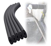 DQZRTUECA Tubo isolante in gommapiuma PE a celle chiuse, 1,8 m, diverse misure, resistente al fuoco(ID10mmxT15mmxL1.8m)