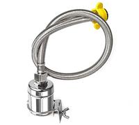 DQZRTUECA Valvola a galleggiante con riempimento automatico da 1/2 pollice con interruttore for tubo flessibile da 60 cm, serbatoio dell'acqua con morsetti multipli(Narrow Edge Clamp)