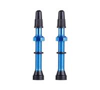 DQZRTUECA Valvole Multicolori Dimensioni Multiple for Pneumatici da Mountain Bike da Strada tubeless 2 Pezzi(Blue-60mm)