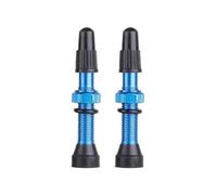DQZRTUECA Valvole Multicolori Dimensioni Multiple for Pneumatici da Mountain Bike da Strada tubeless 2 Pezzi(Blue-48mm)