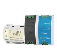 DR 15W 30W 60W 75W 120W 240W Industrial DIN Rail Switching Power Supply 100-240V AC TO DC 12V 24V Led Light CCTV Transformer(24V,15W_100-240V)