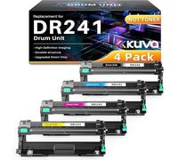 DR-241CL DR241 compatibile con Brother DR 241CL per MFC-9332CDW Brother DCP-9022CDW MFC-9142CDN HL-3142CW HL-3152CDW HL-3150CDW HL-3140CW MFC 9332CDW tamburo (4 pezzi)