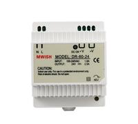 DR 60-24 Trasformatore Alimentatore DIN 24V/2.5A per Videocitofono 24V DIN Power