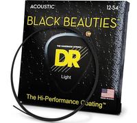 Dr a exbk BKA -12 Extra Black Beauties Medium chitarra