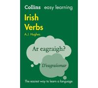 Dr. A. J. Hughes Easy Learning Irish Verbs (Tascabile) Collins Easy Learning
