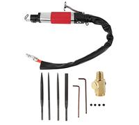 DR AF10S Pneumatic File Air Saw, Silent Hose Air Saw Tool, 4800 BPM High Efficiency Cutting, weight Metal Sawing Tool for Molds Grinding, ludes Wrench, Screws, Files and Connector