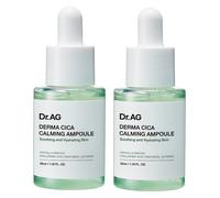 Dr.AG Cica Hyaluronic Calming Ampolle | 35 ml x 2 | 85% Centella Leaf Water |...
