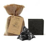 Dr.Ancient Saponetta al Carbone, Biologica Naturale Vegana Tradizionale Fatta a Mano Antica - Assolutamente Senza Prodotti Chimici! Sapone Naturale Puro!